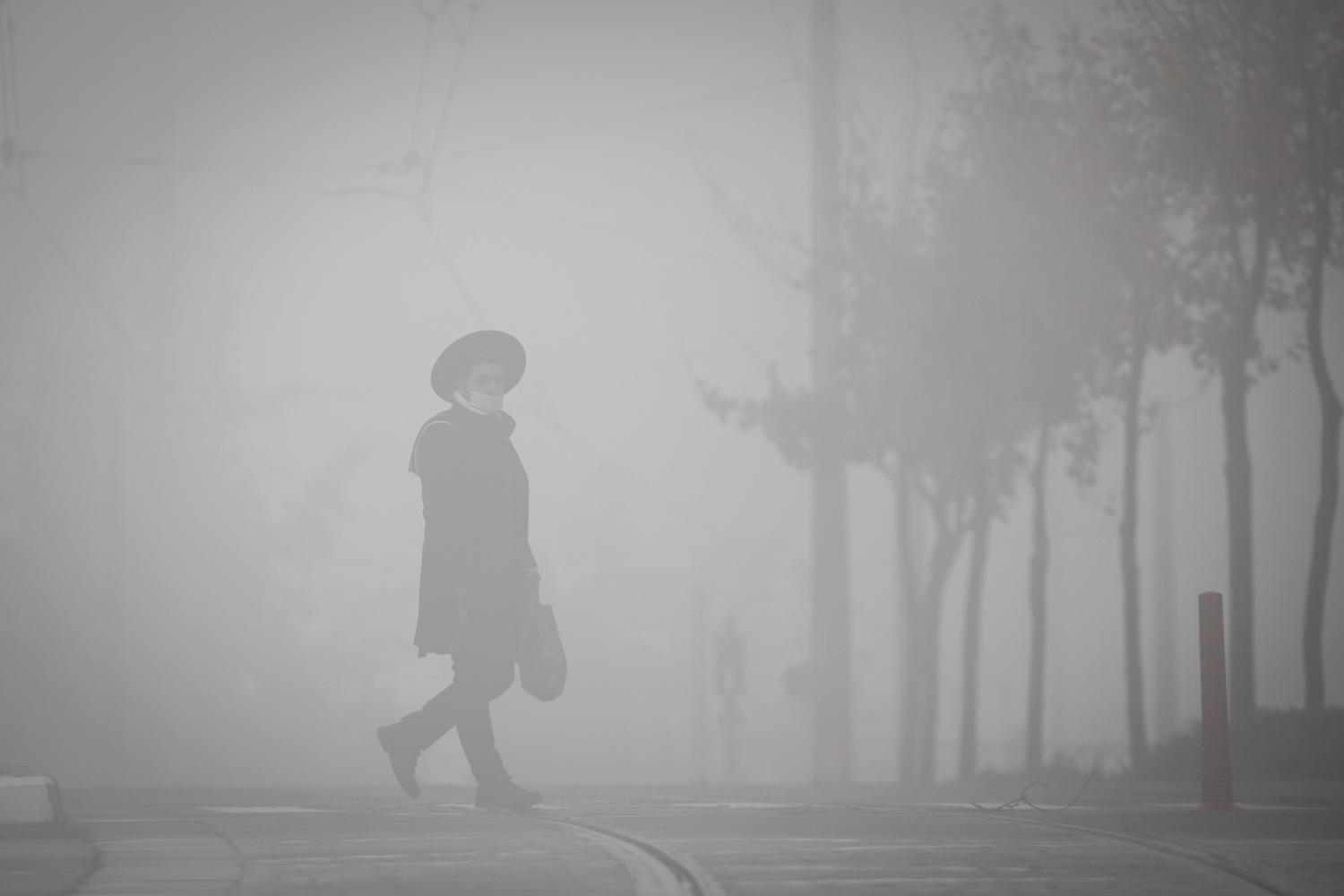 туман в Иерусалиме