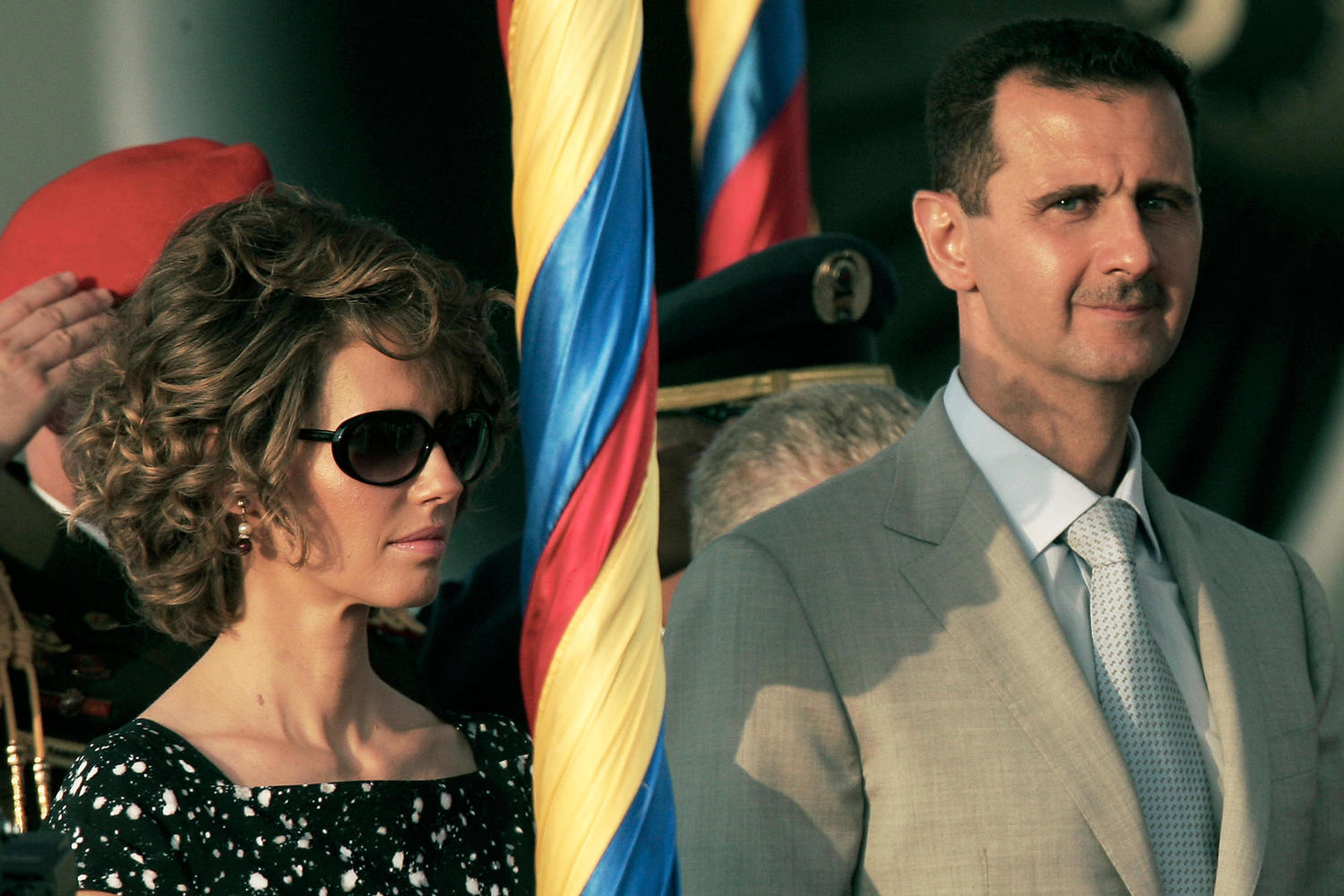 Башар и Асма Асад в 2010 году