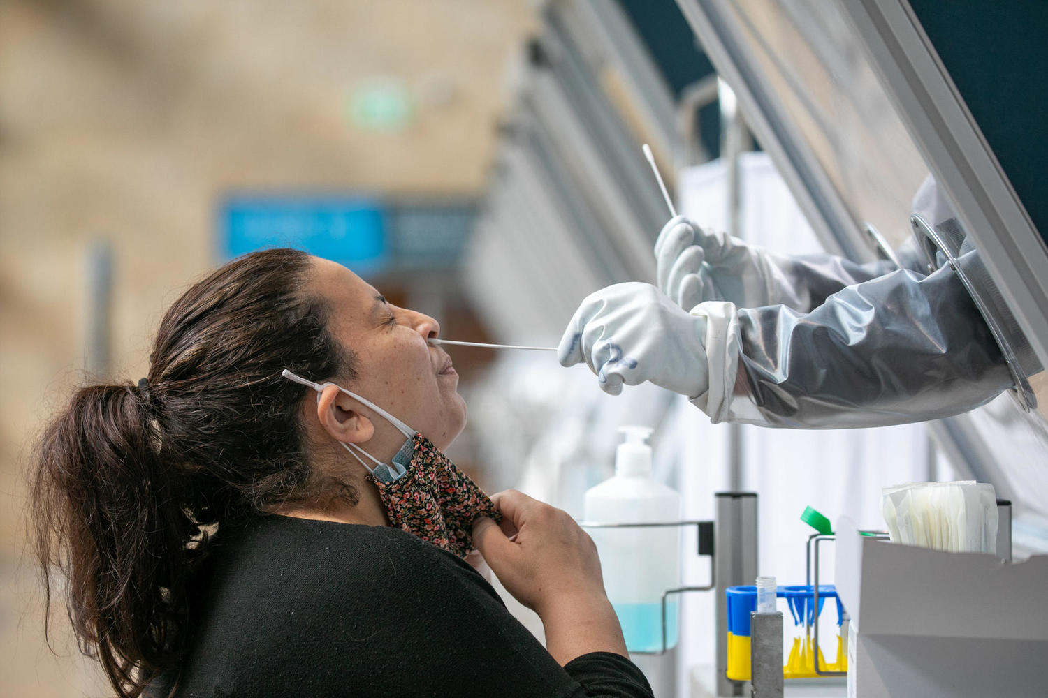В аэропорту Бен-Гурион запустили экспресс-тестирование на коронавирус