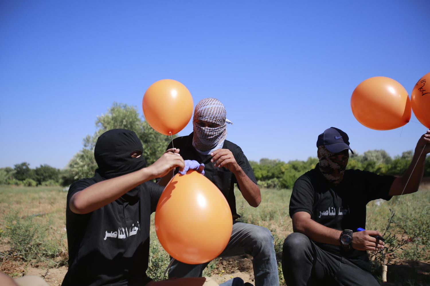 Израиль атаковал Сектор Газа в ответ на запуск «зажигательных шаров»