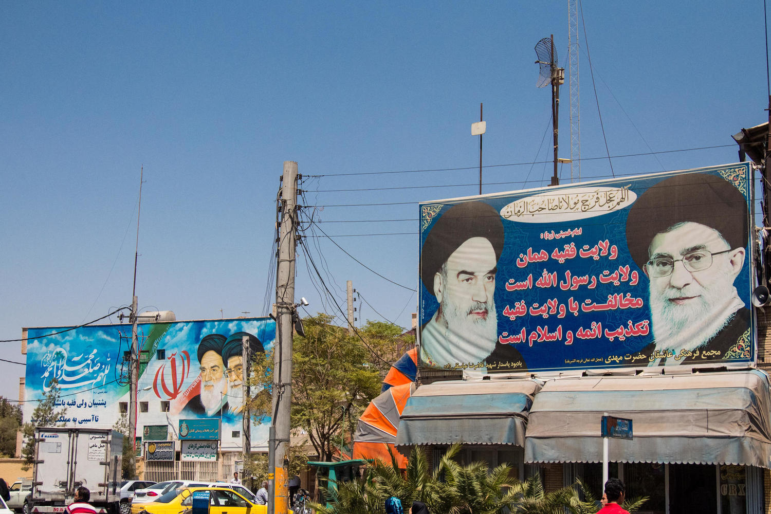 Иран, портрет Али Хаменеи