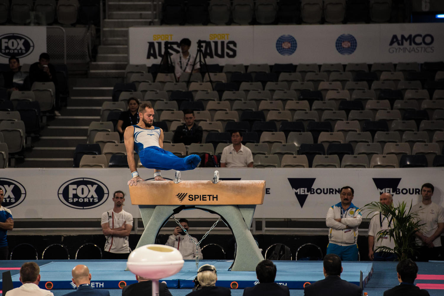 Шатилов на чемпионате мира в Мельбурне, 2019