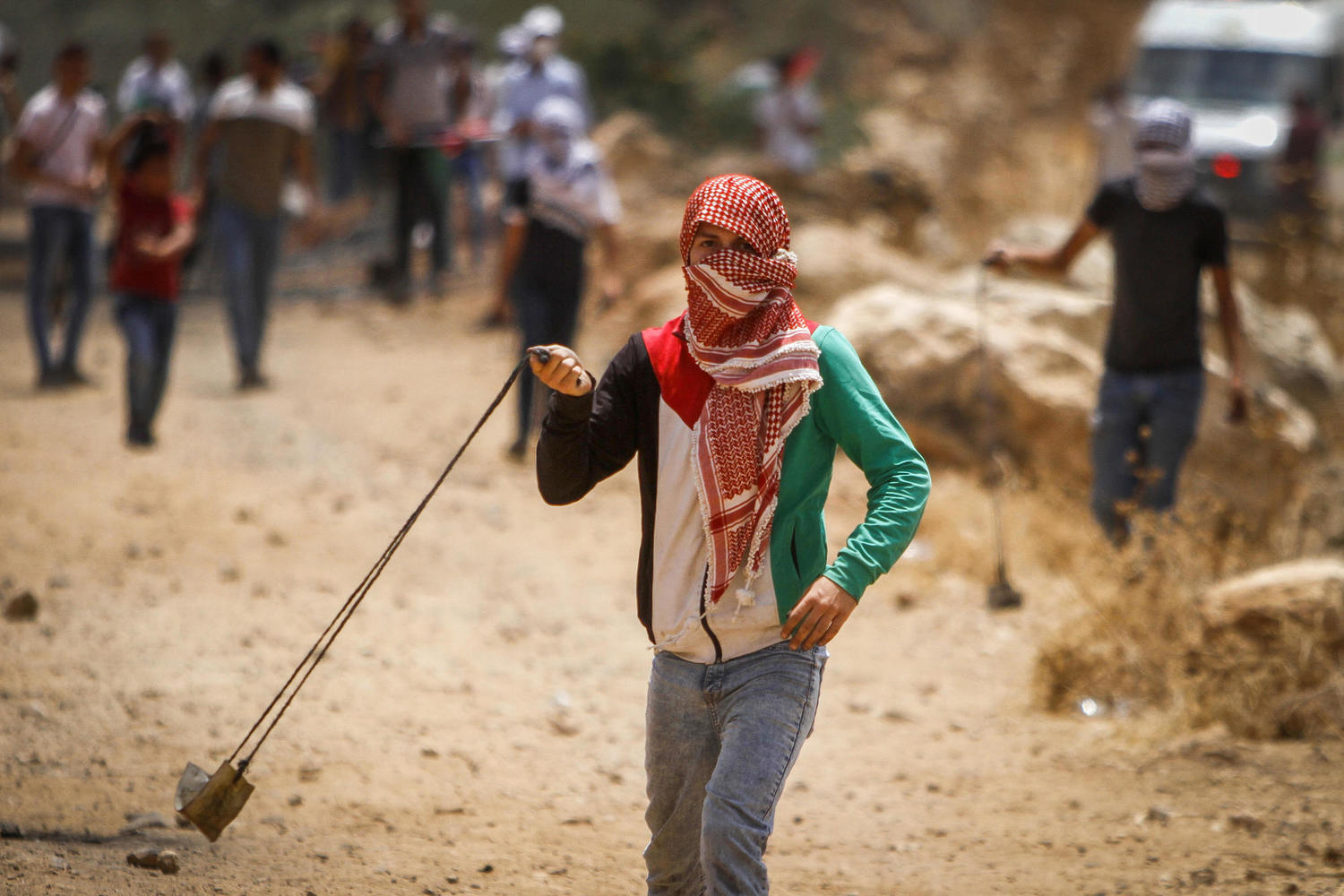 Массовые столкновения сил ЦАХАЛ с палестинцами: сотни раненых, один убитый