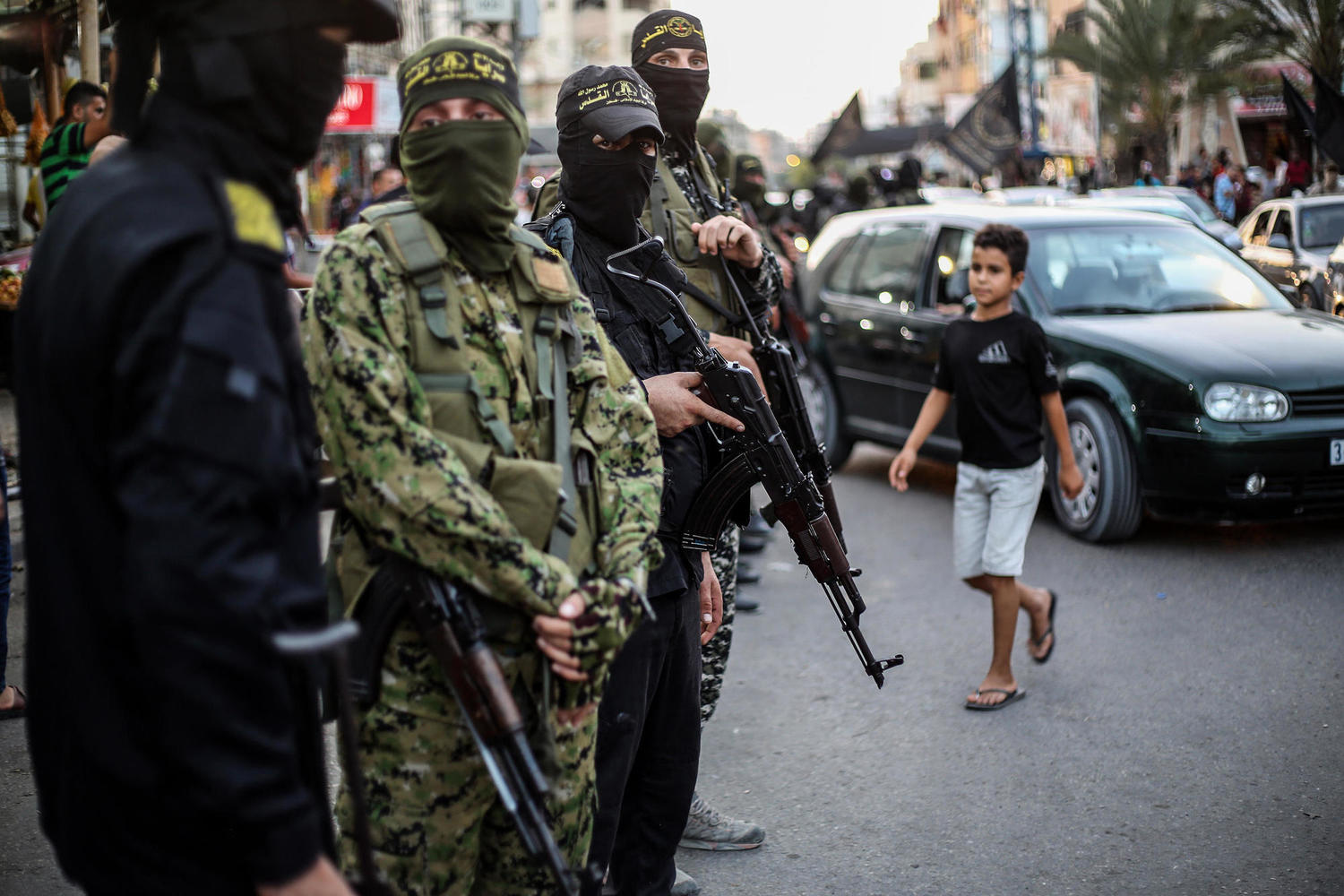 демонстрация «Исламского джихада» в Газе, 9 сентября