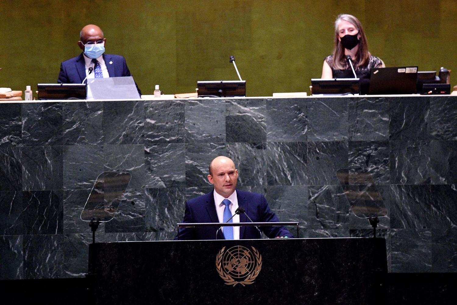 Выступление премьер-министра Нафтали Беннета на Генеральной Ассамблее ООН 27 сентября 2021 года