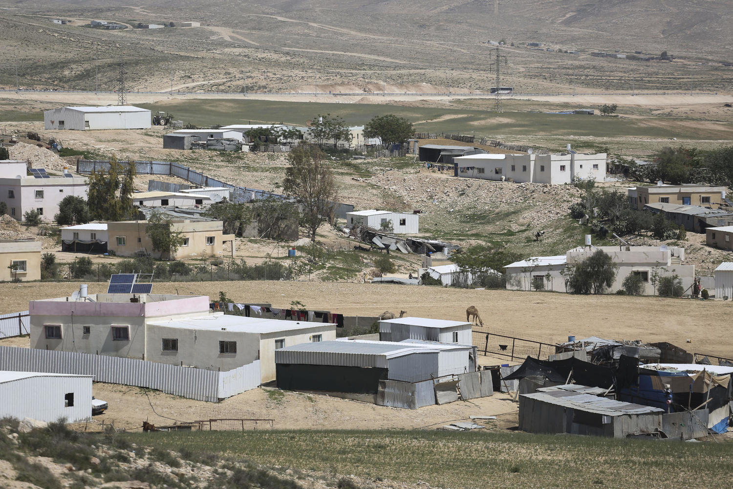 бедуинское поселение в Негеве