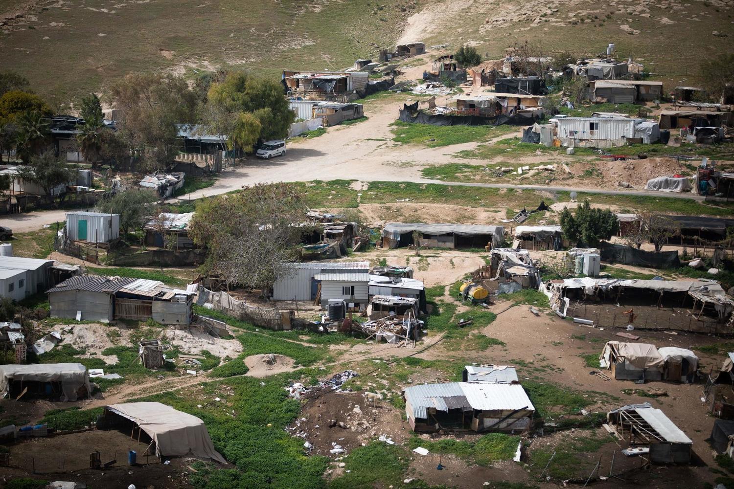 «нелегальный» бедуинский поселок в Негеве