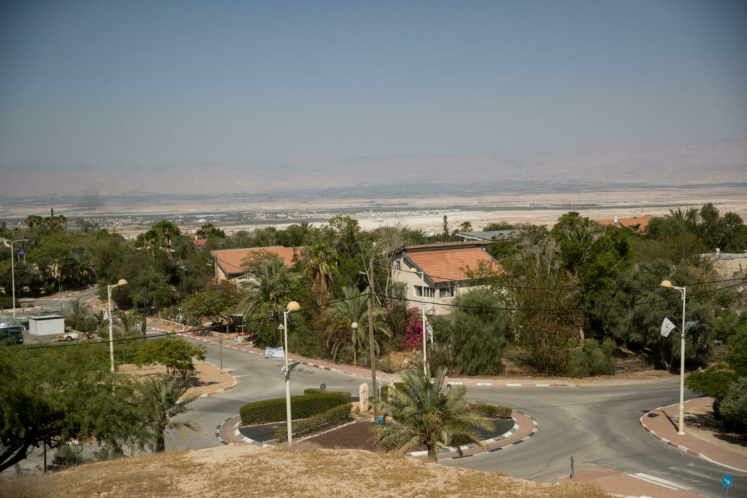 Израильское поселение в долине реки Иордан.