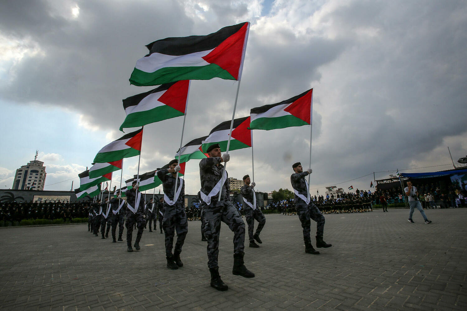 парад сил безопасности ХАМАС, Газа 16 сентября 2021