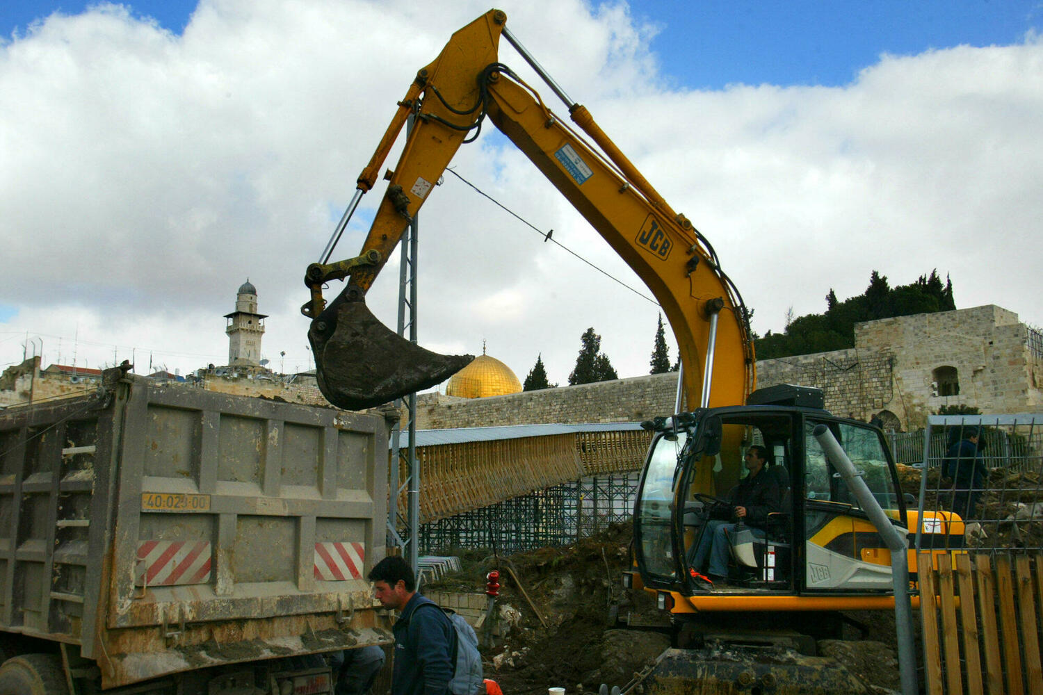 строительство в историческом центре Иерусалима