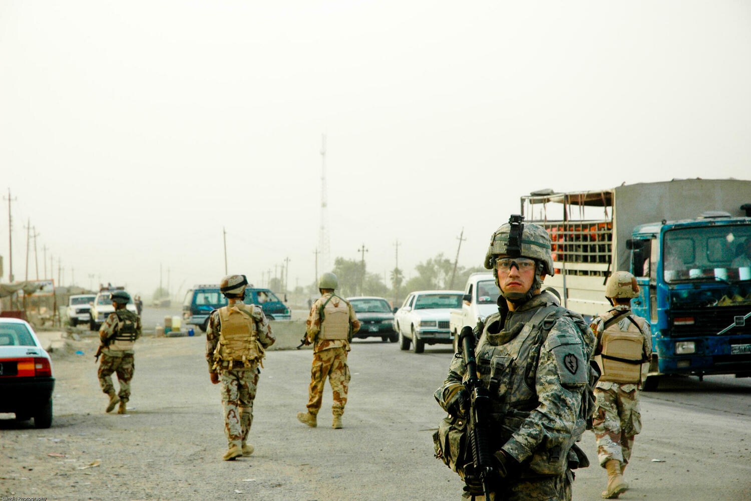 американские солдаты в Ираке.