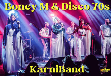 להקת KarniBand במחווה Boney M & Disco 70s